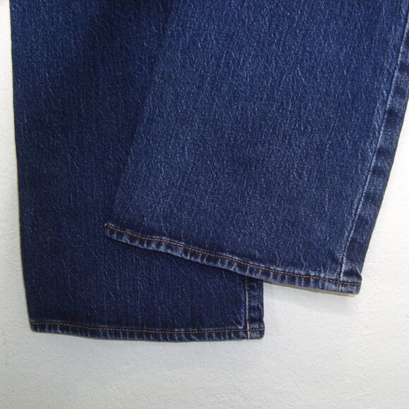 LEVI'S Premium Wedgie Big E Bootcut Button Fly Blue Denim Jeans - Picture 14 of 14
